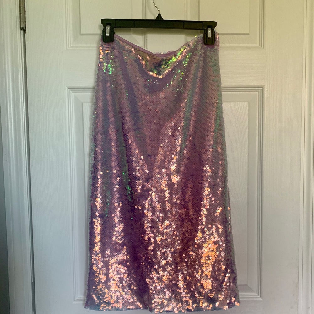 Mermaid Sequined pencil skirt